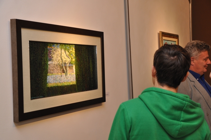 Gmina Tuchola: Wystawa poplenerowa w TOK-u - ZDJĘCIA