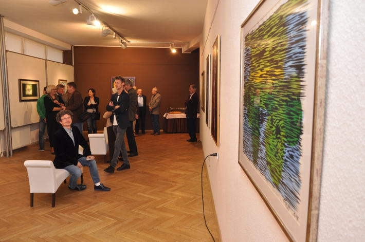 Gmina Tuchola: Wystawa poplenerowa w TOK-u - ZDJĘCIA