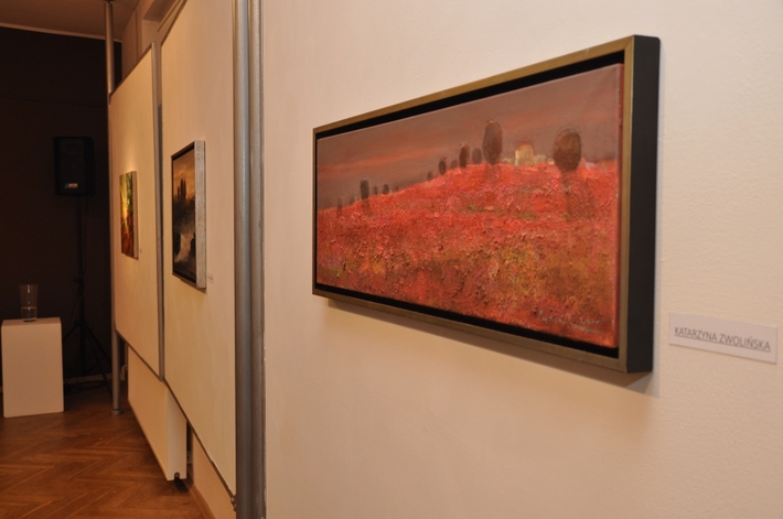 Gmina Tuchola: Wystawa poplenerowa w TOK-u - ZDJĘCIA