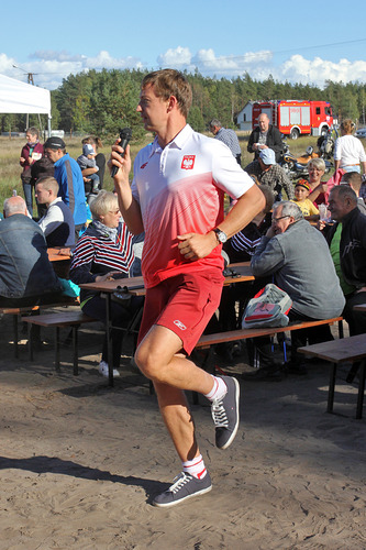 Gmina Lubiewo: Mistrz olimpijski na trasie zdrowia - ZDJĘCIA