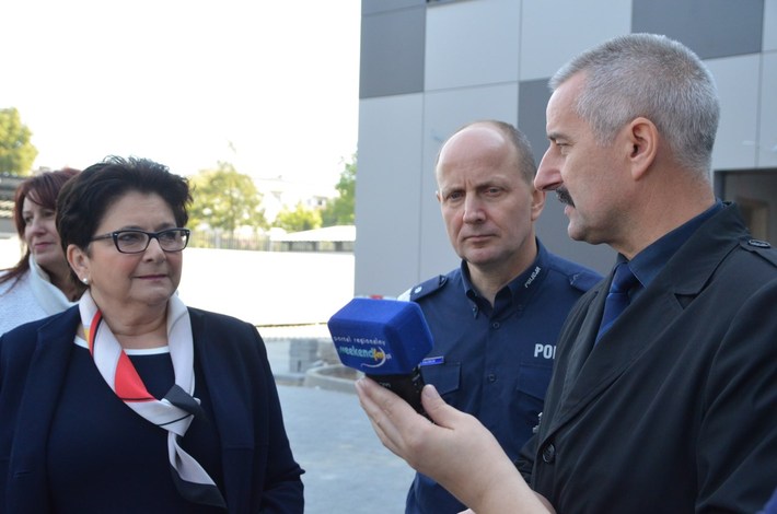 Tuchola: Minister Piotrowska zajrzała na komendę - ZDJĘCIA