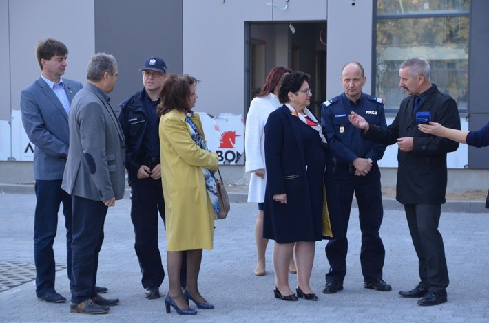 Tuchola: Minister Piotrowska zajrzała na komendę - ZDJĘCIA