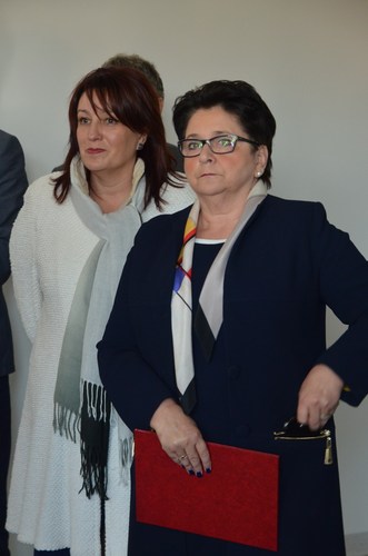 Tuchola: Minister Piotrowska zajrzała na komendę - ZDJĘCIA