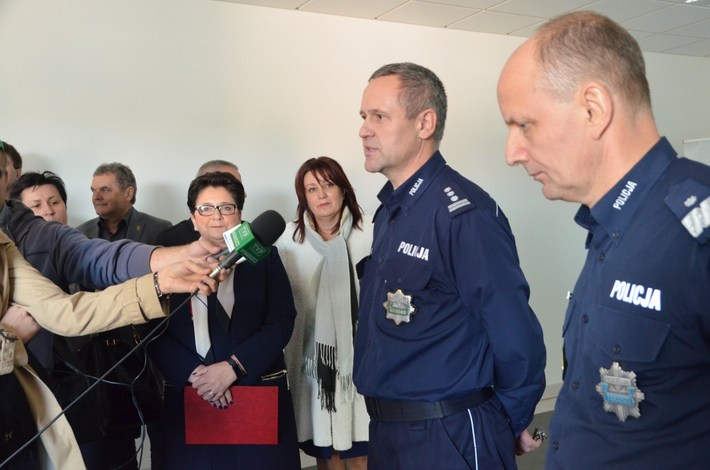 Tuchola: Minister Piotrowska zajrzała na komendę - ZDJĘCIA