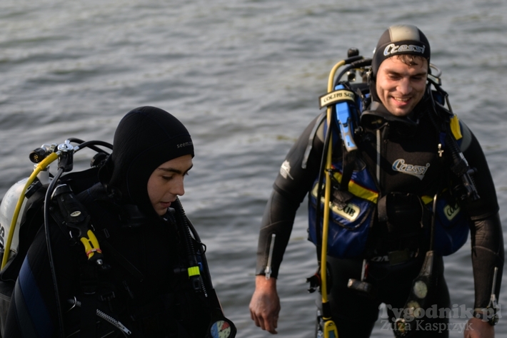 Pod wodą jeziora w Cekcynie - ZDJĘCIA i FILM