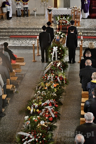 Pogrzeb strażaka - ZDJĘCIA