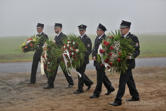 Pogrzeb strażaka - ZDJĘCIA