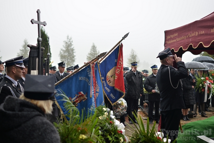 Pogrzeb strażaka - ZDJĘCIA