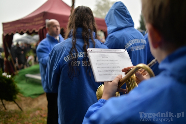 Pogrzeb strażaka - ZDJĘCIA