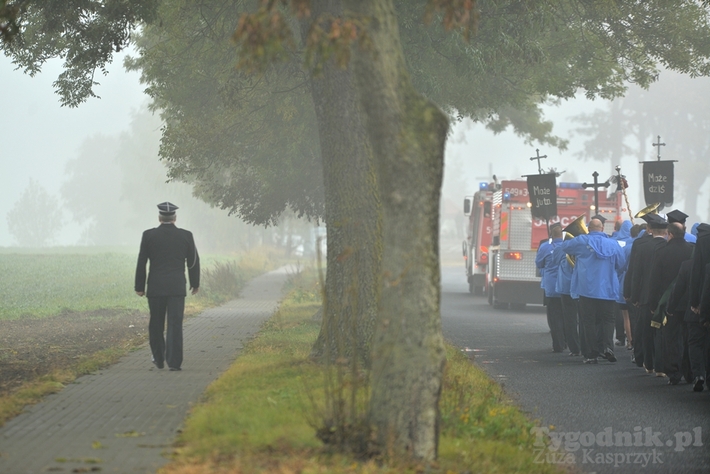 Pogrzeb strażaka - ZDJĘCIA
