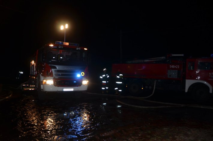 Gmina Kęsowo: Pożar w Obrowie - ZDJĘCIA