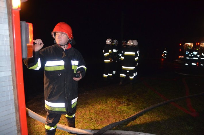 Gmina Kęsowo: Pożar w Obrowie - ZDJĘCIA