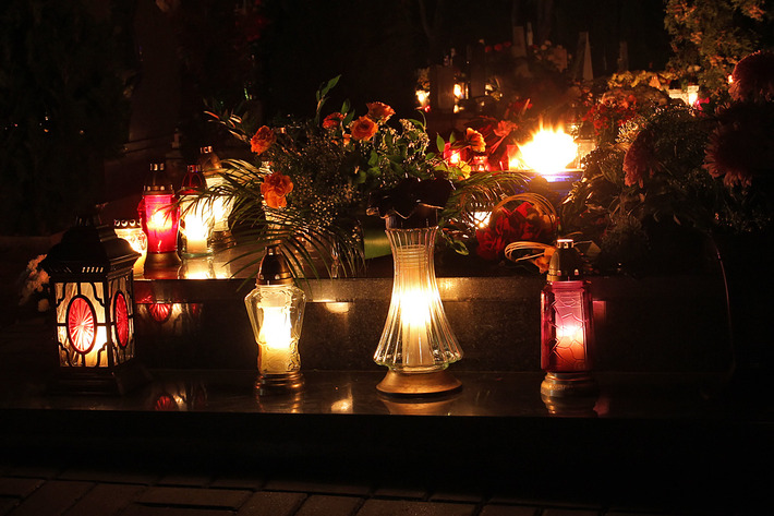 Cmentarze nocą - Tuchola, Rudzki Most, Gostycyn, Jeleńcz - ZDJĘCIA