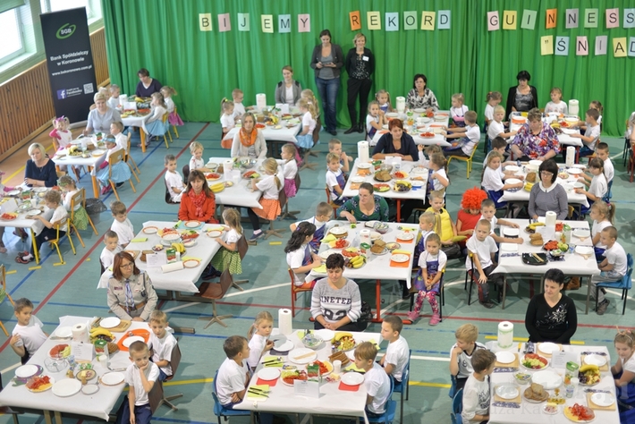 W Lubiewie też bili śniadaniowy rekord - ZDJĘCIA