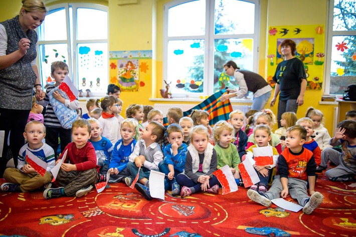 Gmina Cekcyn: Partyzanci w przedszkolu - ZDJĘCIA