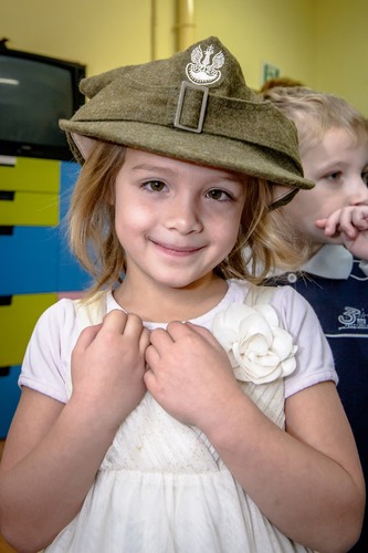 Gmina Cekcyn: Partyzanci w przedszkolu - ZDJĘCIA