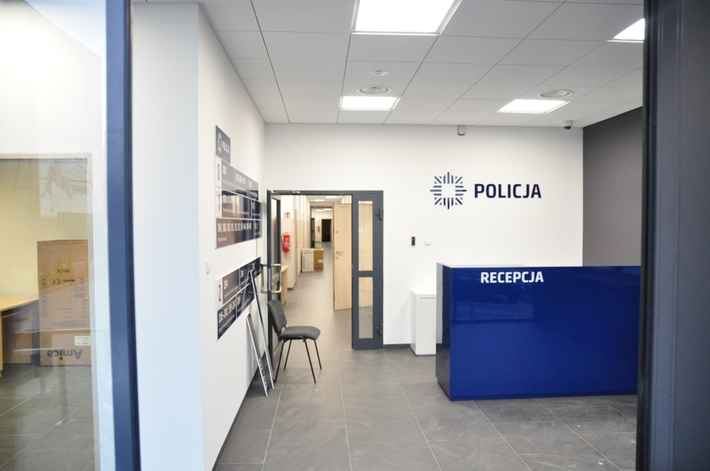 Obejrzyj nową komendę policji - ZDJĘCIA