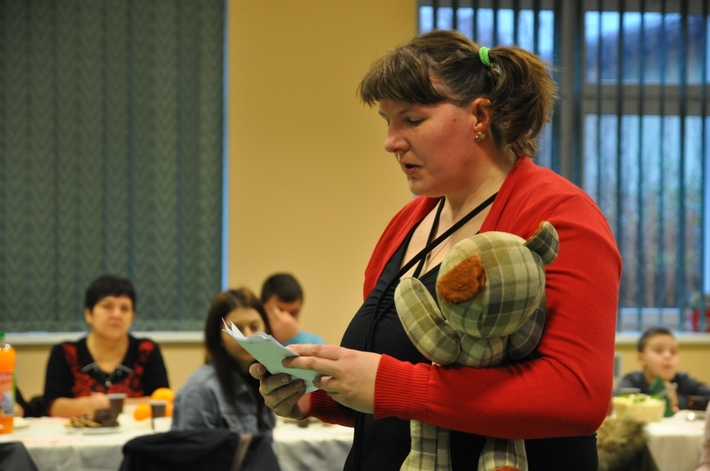 Tuchola: Gwiazdor odwiedził niepełnosprawnych - ZDJĘCIA