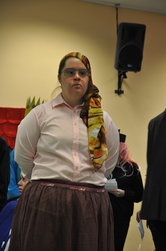 Tuchola: Gwiazdor odwiedził niepełnosprawnych - ZDJĘCIA