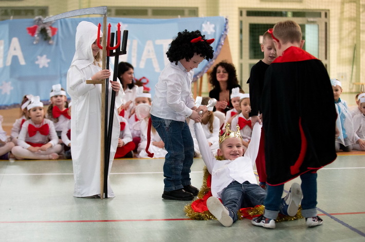 Jasełka w Cekcynie z Herodami
