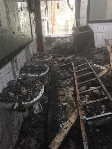 Gmina Tuchola: Pożar w tartaku w Legbądzie - ZDJĘCIA