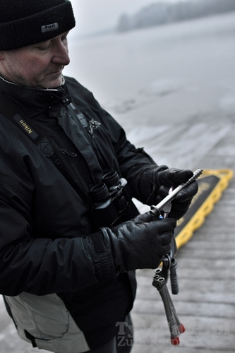 Cekcyn: Ćwiczenia z ratownictwa lodowego - FILM i ZDJĘCIA