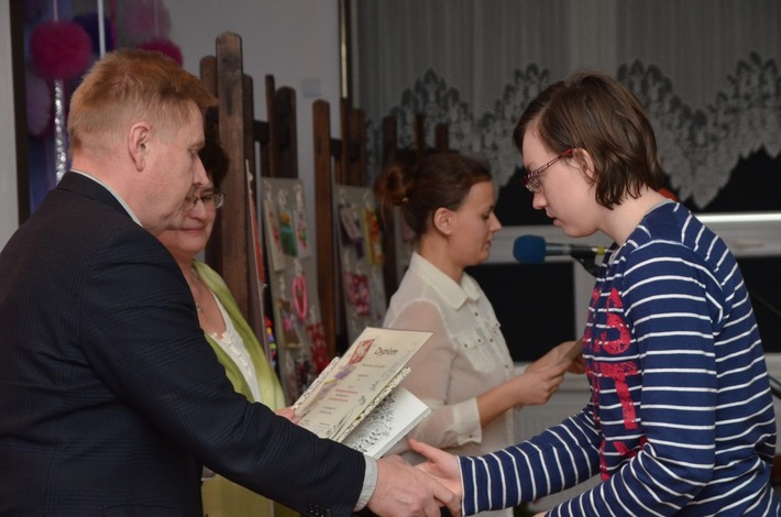 Tuchola: Gimnazjum i Walentynki - ZDJĘCIA