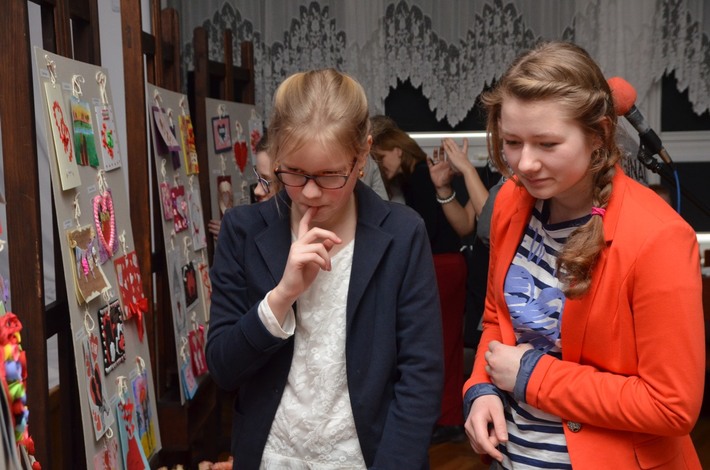 Tuchola: Gimnazjum i Walentynki - ZDJĘCIA