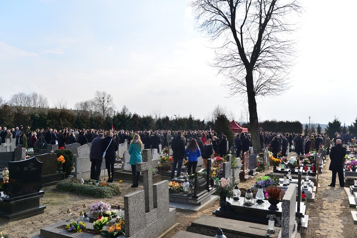 Pogrzeb Janusza Kiedrowskiego - ZDJĘCIA