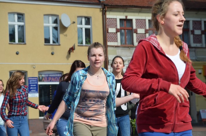 Tuchola: Belgijka na rynku - ZDJĘCIA