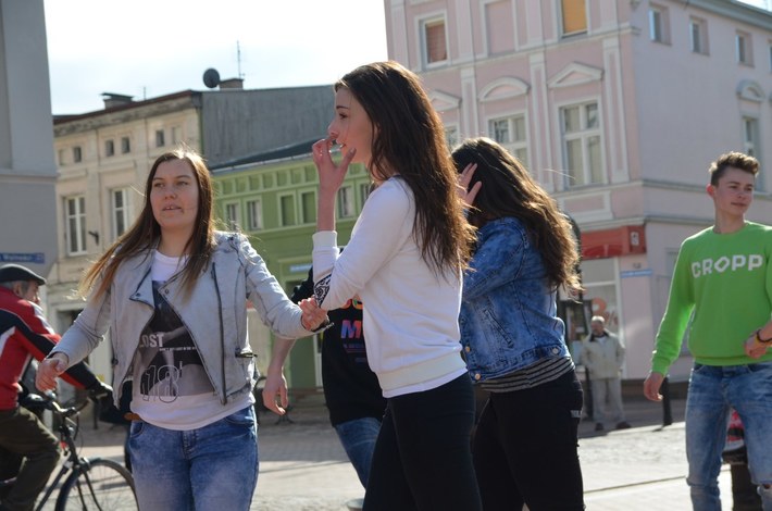 Tuchola: Belgijka na rynku - ZDJĘCIA