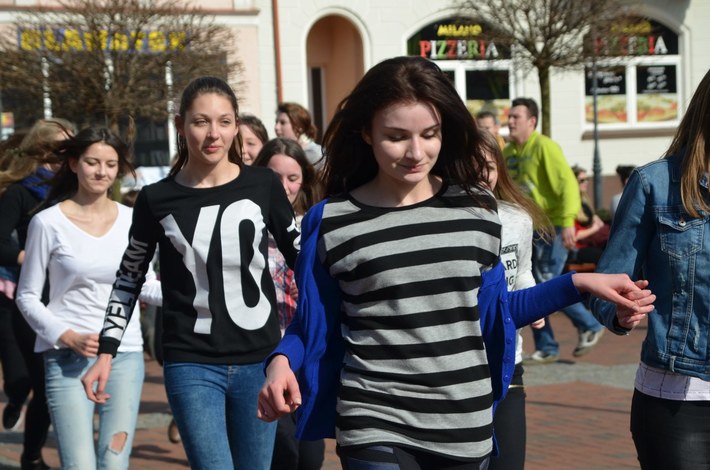 Tuchola: Belgijka na rynku - ZDJĘCIA