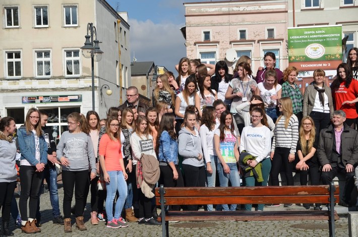 Tuchola: Belgijka na rynku - ZDJĘCIA