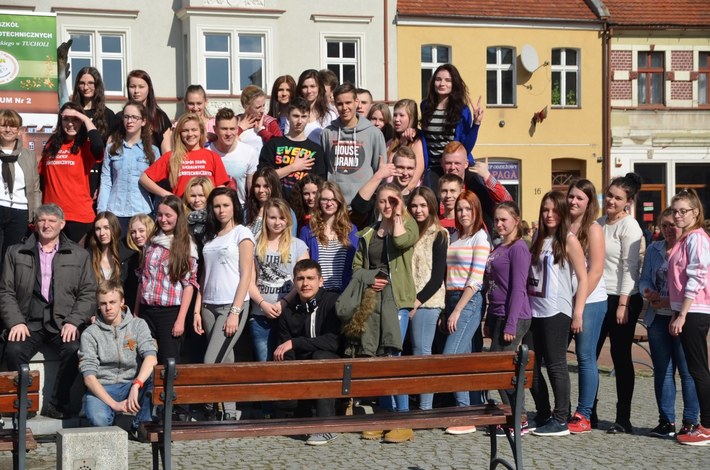 Tuchola: Belgijka na rynku - ZDJĘCIA