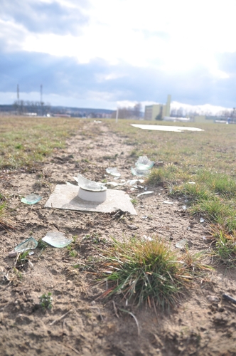 Tuchola: Demolka na lądowisku dla helikopterów ratunkowych - ZDJĘCIA