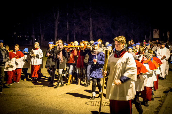 Droga krzyżowa w Cekcynie - ZDJĘCIA