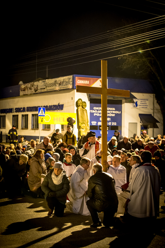 Droga krzyżowa w Cekcynie - ZDJĘCIA