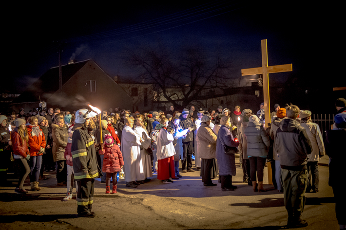 Droga krzyżowa w Cekcynie - ZDJĘCIA