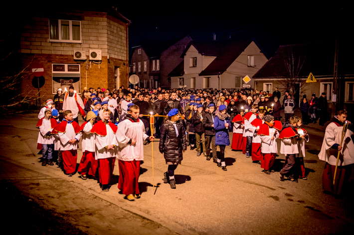 Droga krzyżowa w Cekcynie - ZDJĘCIA