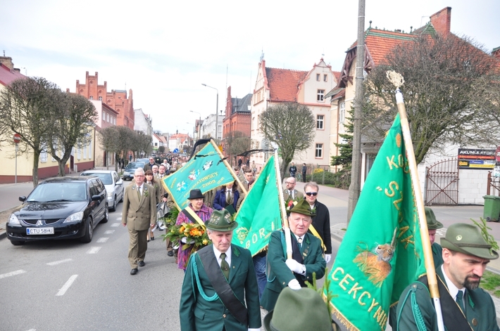 Tuchola: Pogrzeb Piotra Grzywacza - ZDJĘCIA