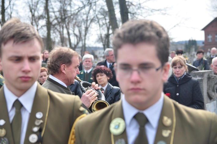 Tuchola: Pogrzeb Piotra Grzywacza - ZDJĘCIA