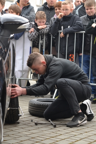 Gmina Śliwice: Retro Traktor ze Złotą Felgą - GALERIA ZDJĘĆ