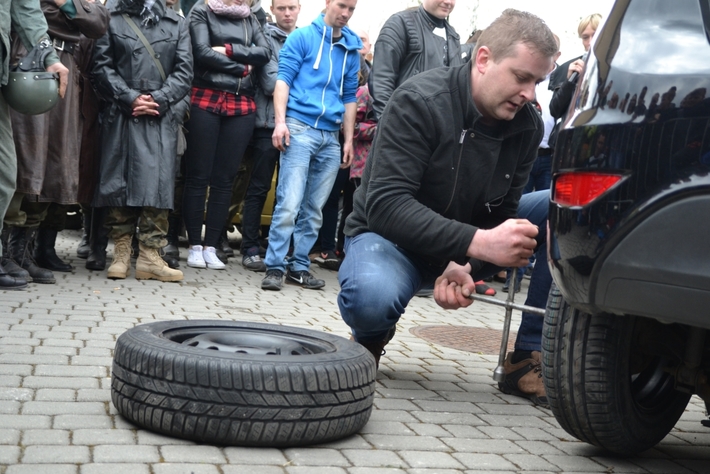 Gmina Śliwice: Retro Traktor ze Złotą Felgą - GALERIA ZDJĘĆ