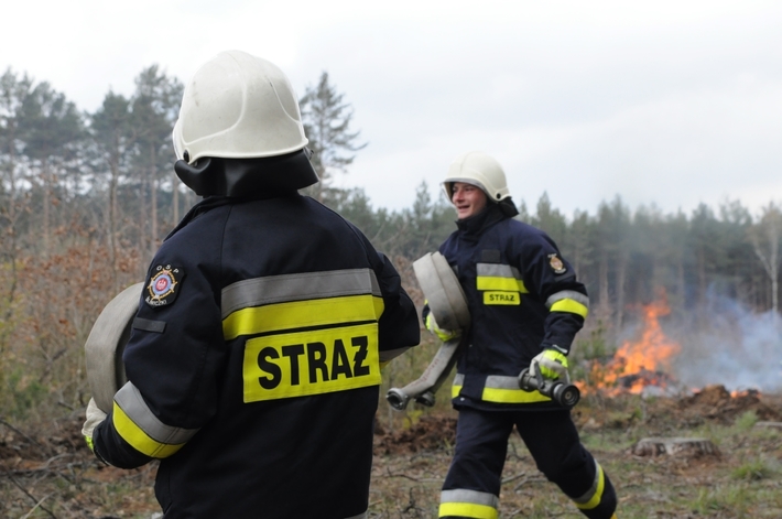 Żagiew 2016 - tak ćwiczyli strażacy - DUŻO ZDJĘĆ