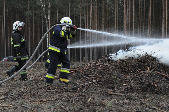 Żagiew 2016 - tak ćwiczyli strażacy - DUŻO ZDJĘĆ
