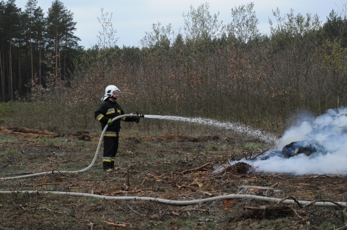Żagiew 2016 - tak ćwiczyli strażacy - DUŻO ZDJĘĆ