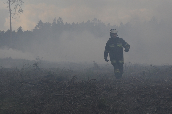 Żagiew 2016 - tak ćwiczyli strażacy - DUŻO ZDJĘĆ