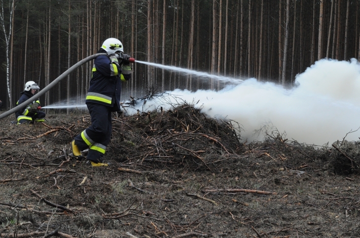 Żagiew 2016 - tak ćwiczyli strażacy - DUŻO ZDJĘĆ