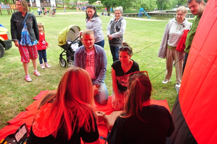 Cekcyn: Wojewódzkie ćwiczenia ratownictwa wodnego - ZDJĘCIA