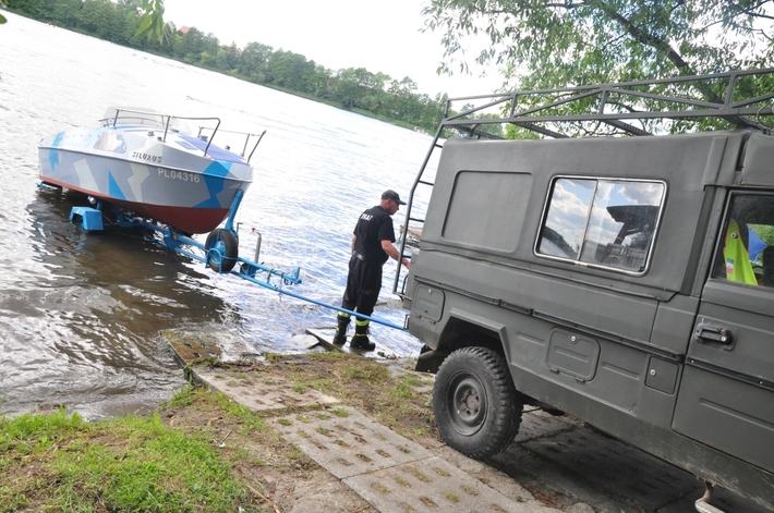 Cekcyn: Wojewódzkie ćwiczenia ratownictwa wodnego - ZDJĘCIA